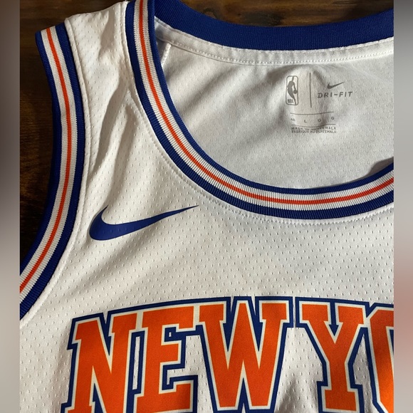Tim Hardaway Jr Knicks Swingman stitched NBA jersey LARGE - Picture 3 of 8
